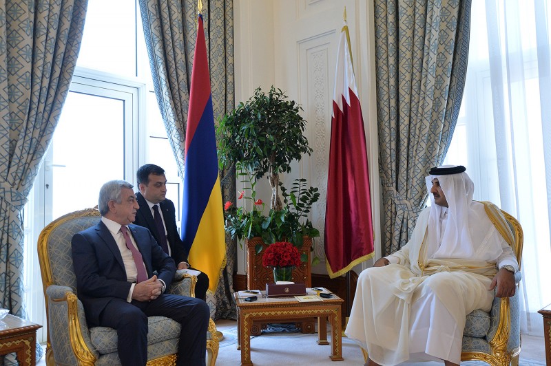 Sarkissian: Importantes reuniones con altas autoridades de Qatar - Diario Armenia