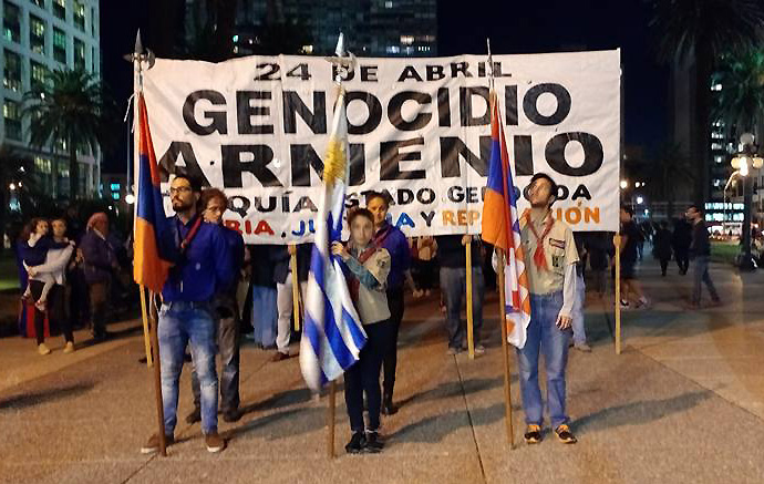 Resultado de imagen para genocidio armenio uruguay