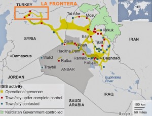 Mapa ISIS