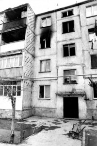 Sumgait-edificio quemado 1988