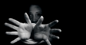 Human trafficking - Concept Photo