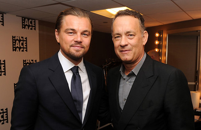 ¿Cuánto mide Leonardo DiCaprio? - Altura - Real height TomHanks_LeonardoDiCaprio