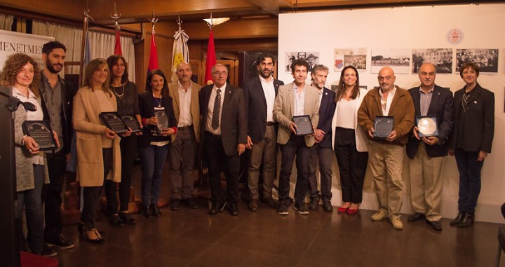 Con directivos de las escuelas armenias de Buenos Aires