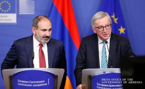 Pashinian-Bélgica-Juncker
