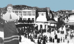 “Había cientos de niñas de clases diferentes, con distintos niveles educativos. Solo algunos de ellas estaban preocupadas por su educación, y tuve la impresión de que la mayoría estaban allí solo por formalidad. Solían hacer trampas en las tareas y fingían estar enfermas" Mariam joven, en el fondo Shushí