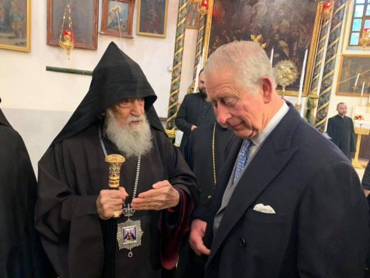 El príncipe Carlos visitó la iglesia armenia de Belén – Diario Armenia