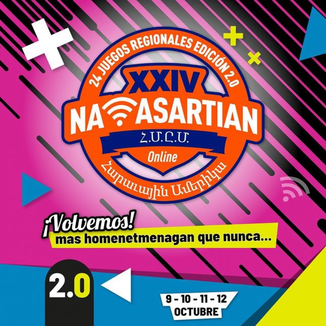 Se lanzaron los Juegos Navasartian 2020 de Homenetmen de manera virtual